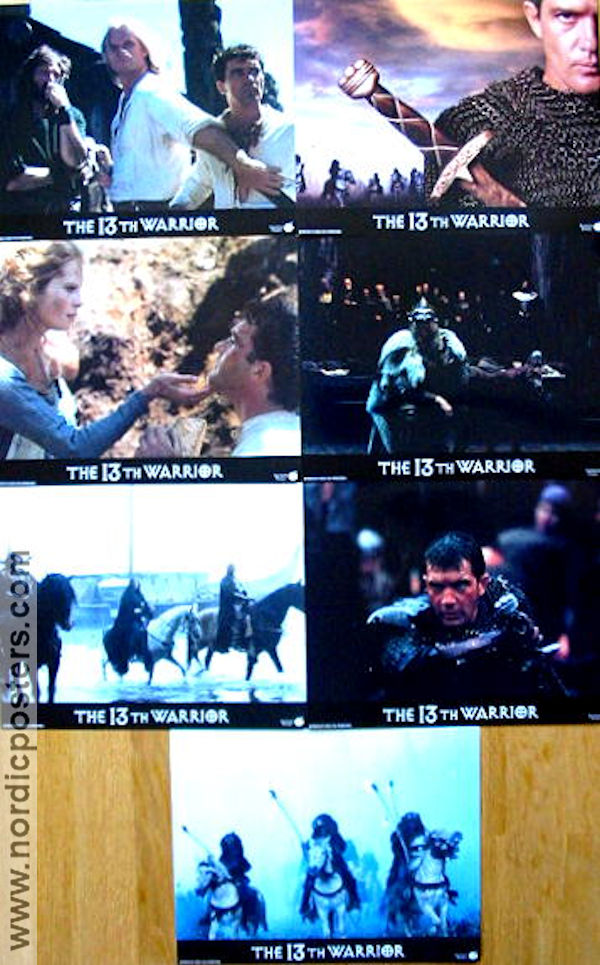 The 13th Warrior 1999 lobby card set Antonio Banderas Find more: Vikings