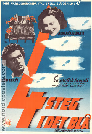 Qattro passi fra le nuvole 1948 movie poster Adriana Benetti