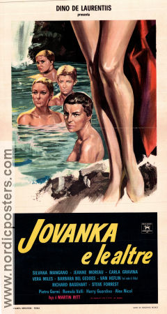 5 Branded Women 1960 movie poster Van Heflin Silvana Mangano Jeanne Moreau Martin Ritt