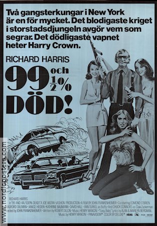 99.5 Percent Dead 1975 poster Richard Harris Agenter