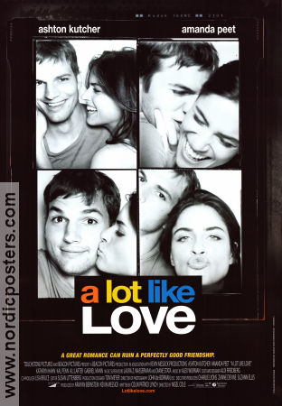 A Lot Like Love 2005 movie poster Ashton Kutcher Amanda Peet Taryn Manning Nigel Cole Romance