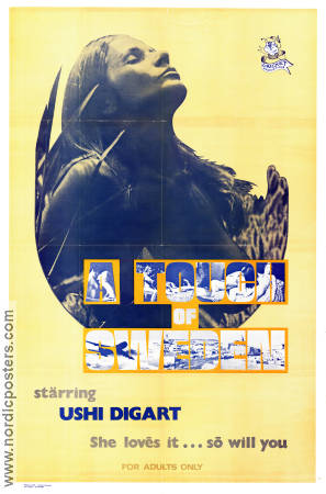 A Touch of Sweden 1971 poster Uschi Digard Starlyn Simone Sandy Dempsey Joseph F Robertson