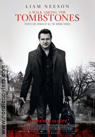 A Walk Among the Tombstones 2014 poster Liam Neeson Dan Steven Scott Frank