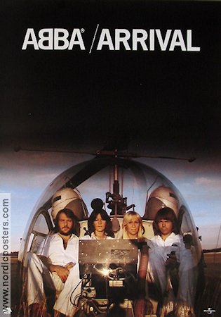 ABBA Arrival CD poster 1992 affisch ABBA