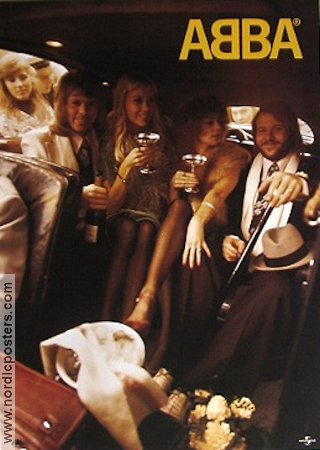 ABBA CD poster 1992 affisch ABBA