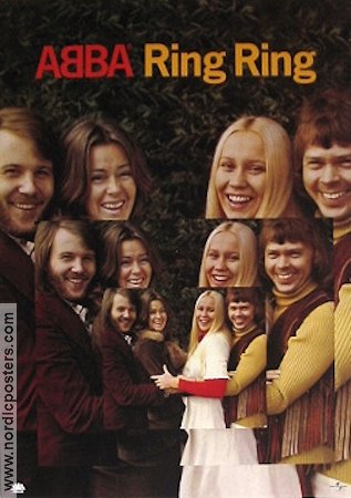 ABBA Ring Ring CD poster 1992 affisch ABBA