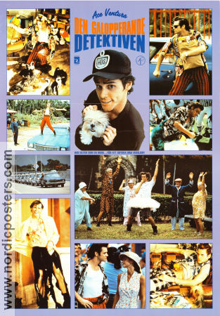 Ace Ventura: Pet Detective 1994 poster Jim Carrey Courteney Cox Sean Young Tom Shadyac Hundar