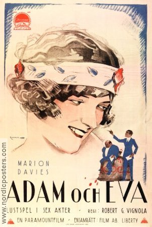 Adam and Eve 1923 movie poster Marion Davies