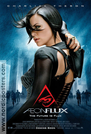 Aeon Flux 2005 movie poster Charlize Theron Marton Csokas Karyn Kusama