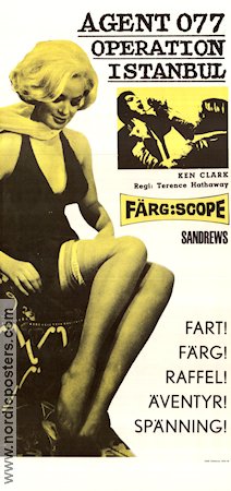 Agente 077 dall´Oriente con furore 1966 movie poster Ken Clark Margaret Lee Terence Hathaway Ladies Agents