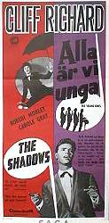 The Young Ones 1960 movie poster Cliff Richard The Shadows Rock and pop