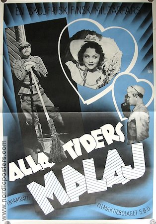 Alla tiders malaj 1941 poster Kalle Kaarna Finland