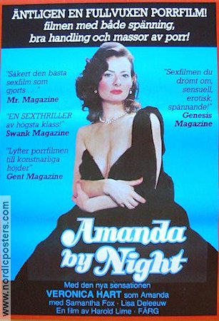 Amanda by Night 1981 movie poster Veronica Hart Samantha Fox