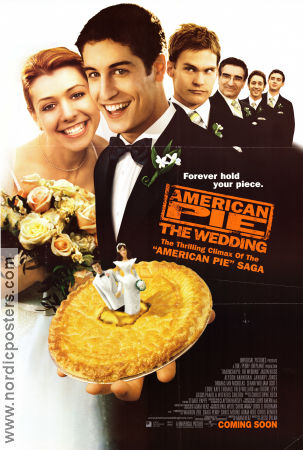 American Wedding 2003 movie poster Jason Biggs Alyson Hannigan Jesse Dylan