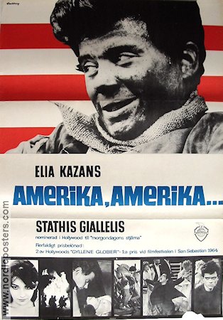 Amerika Amerika 1965 poster Stathis Giallelis Elia Kazan Hitta mer: Greece