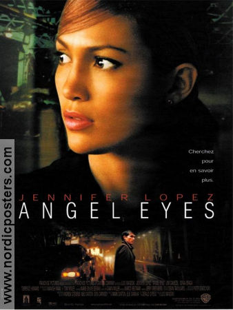Angel Eyes 2001 movie poster Jennifer Lopez Jim Caviezel Jeremy Sisto Luis Mandoki