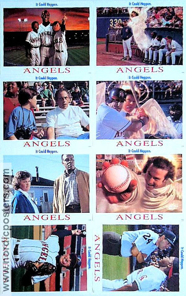 Angels in the Outfield 1994 lobbykort Danny Glover Brenda Fricker Sport