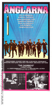 The Choirboys 1977 movie poster Charles Durning Louis Gossett Jr Perry King Robert Aldrich Police and thieves