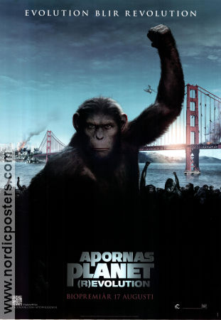 Dawn of the Planet of the Apes 2014 movie poster Gary Oldman Matt Reeves Bridges