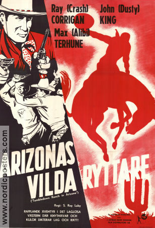 Tumbledown Ranch in Arizona 1941 movie poster Ray Corrigan John Dusty King Max Terhune S Roy Luby Horses