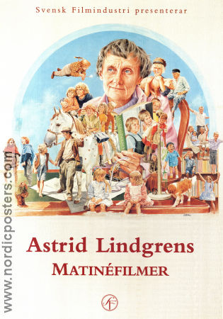 Astrid Lindgrens matinéfilmer 1995 movie poster Writer: Astrid Lindgren Find more: Festival