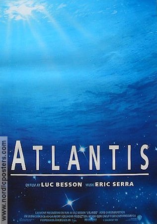 Atlantis 1991 movie poster Luc Besson Documentaries From TV