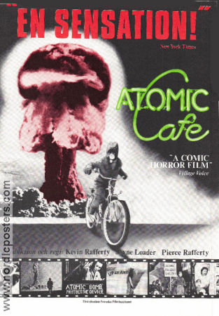 The Atomic Cafe 1982 movie poster Paul Tibbets Harru S Truman Kevin Rafferty Documentaries Politics