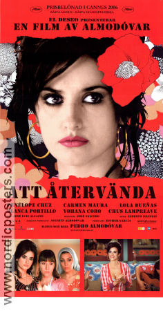 Volver 2006 movie poster Penelope Cruz Carmen Maura Lola Duenas Pedro Almodovar Spain