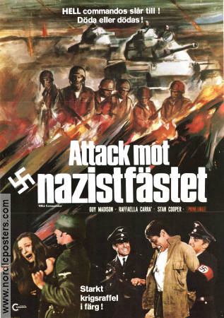 Hell Commandos 1970 movie poster Guy Madison José Luis Merino Find more: Nazi War