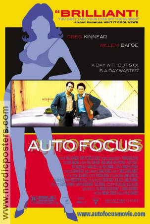 Auto Focus 2002 movie poster Greg Kinnear Willem Dafoe Paul Schrader