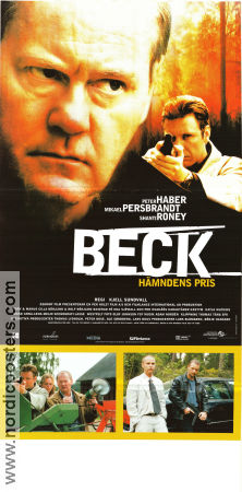 Beck hämndens pris 2001 movie poster Peter Haber Mikael Persbrandt Kjell Sundvall Find more: Martin Beck Police and thieves From TV