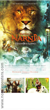 The Chronicles of Narnia 2005 movie poster Tilda Swinton Andrew Adamson Find more: Narnia Writer: C S Lewis