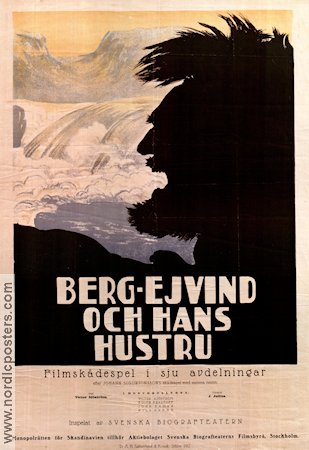 Berg-Ejvind och hans hustru 1917 poster Edith Erastoff Victor Sjöström Hitta mer: Film 100 Years Berg