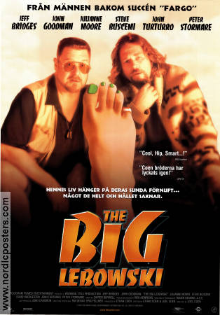 The Big Lebowski 1997 poster Jeff Bridges John Goodman Peter Stormare Joel Ethan Coen