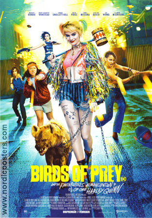 Birds of Prey 2020 poster Margot Robbie Rosie Perez Mary Elizabeth Winstead Cathy Yan Hitta mer: DC Comics