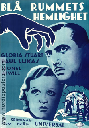 Secret of the Blue Room 1933 movie poster Gloria Stuart Paul Lukas
