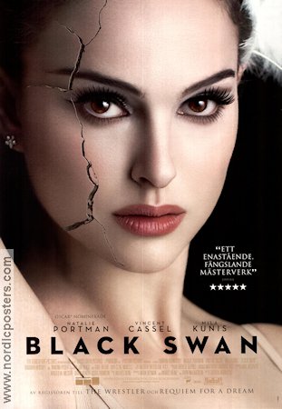 Black Swan 2010 poster Natalie Portman Mila Kunis Vincent Cassel Darren Aronofsky Balett