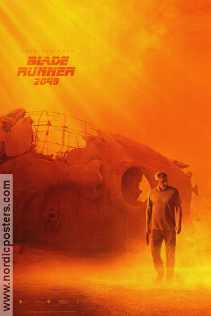 Blade Runner 2049 2017 movie poster Harrison Ford Denis Villeneuve