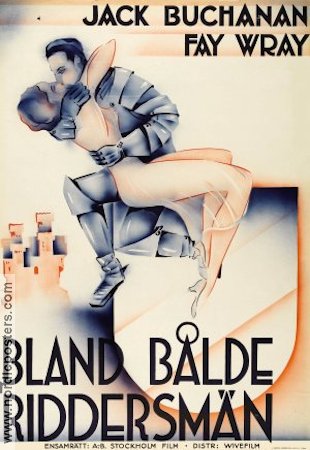 When Knights Were Bold 1936 movie poster Jack Buchanan Fay Wray
