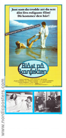 Blåst på konfekten 1979 poster Dudley Moore Bo Derek Julie Andrews Blake Edwards Strand Romantik