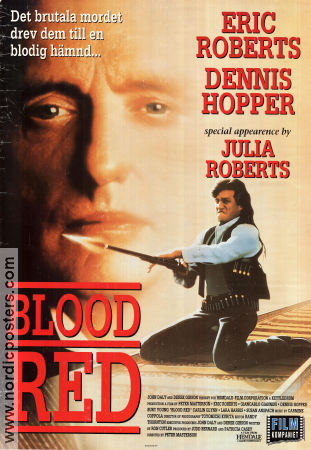 Blood Red 1989 movie poster Eric Roberts Giancarlo Giannini Dennis Hopper Peter Masterson