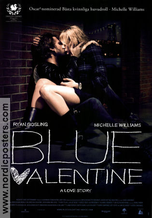 Blue Valentine 2010 poster Ryan Gosling Michelle Williams Derek Cianfrance Romantik