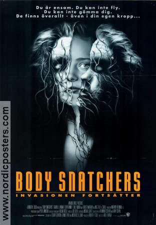 Body Snatchers 1993 poster Gabrielle Anwar Meg Tilly Abel Ferrara