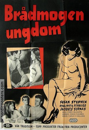 Luxury Girls 1954 movie poster Susan Stephen