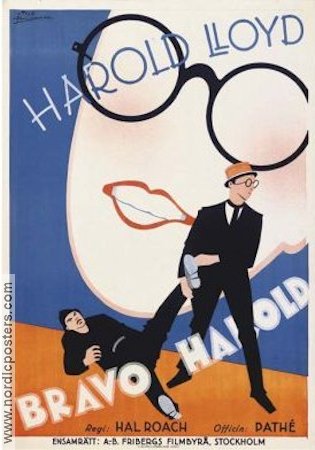 Grandma´s Boy 1922 movie poster Harold Lloyd