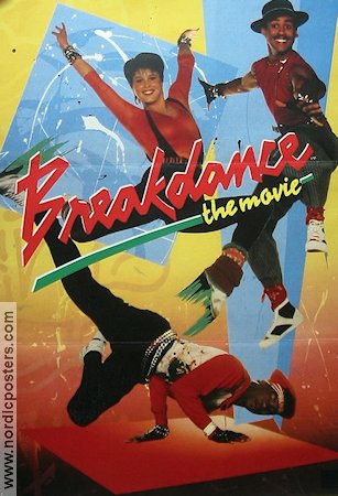 Breakdance the Movie 1984 movie poster Lucinda Dickey Dance