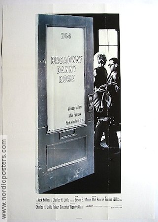 Broadway Danny Rose 1984 poster Mia Farrow Woody Allen