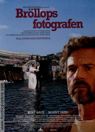 Bröllopsfotografen 1994 poster Kurt Ravn Nonny Sand Johan Bergenstråhle Norge