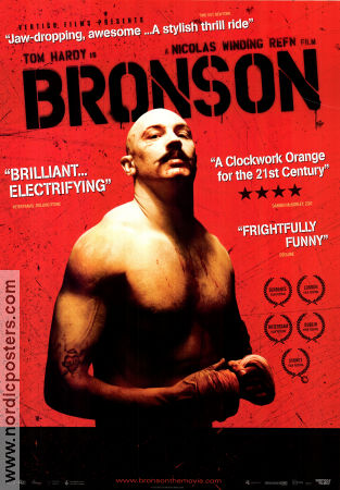 Bronson 2008 poster Tom Hardy Kelly Adams Luing Andrews Nicolas Winding Refn Boxning