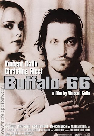 Buffalo 66 1998 movie poster Vincent Gallo Christina Ricci